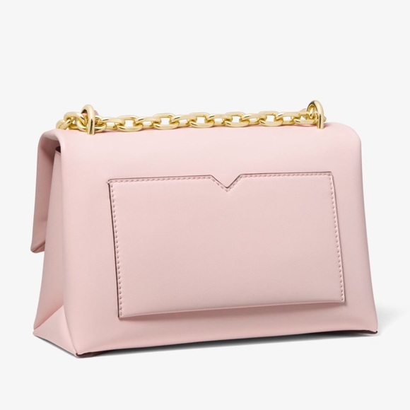NEW Powder Blush Cece Medium Faux Leather Shoulder Bag Michael Kors - Picture 3 of 7